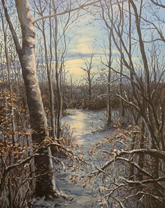 Winter's Twilight Glow