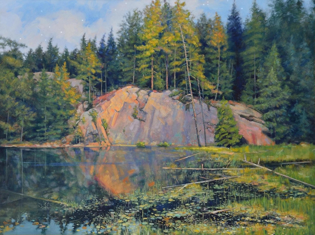 Sunlit Rock in Killarney Park