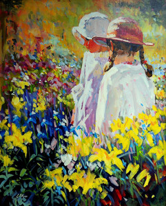 Two in the Flowers