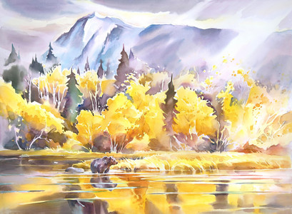 Autumn on the Chilko