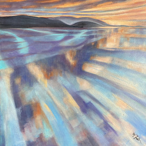 Sun Rays on Water