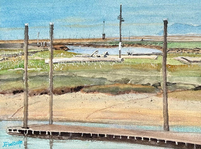 Scotch Pond at Low Tide