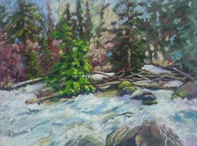 Spring at Kanaka Creek