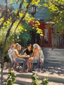 Patio Chatting