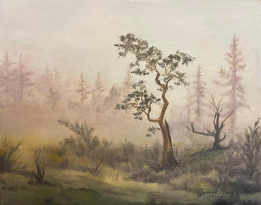 Fog on Harewood Plains