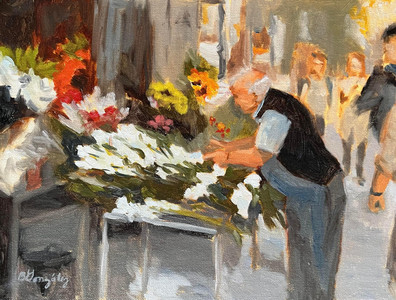 Flower Seller on Las Ramblas