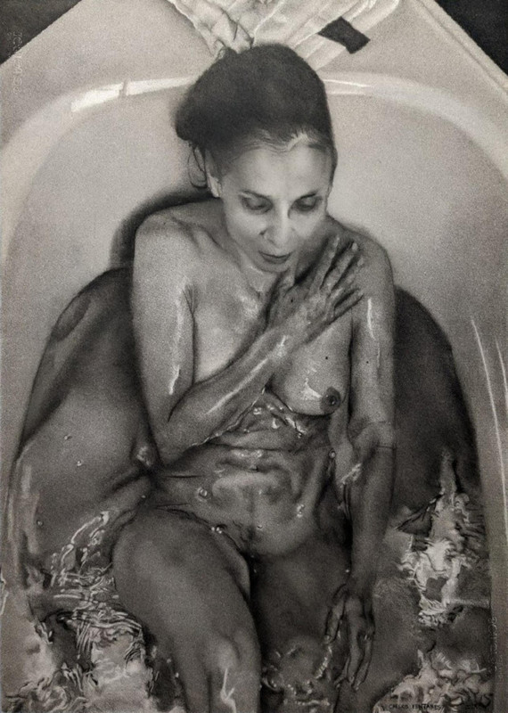 True Effigy of Our Lady of theFishesAccordingtoHowIRememberHerWhenSheCameIn ThroughtheBathroomWindow