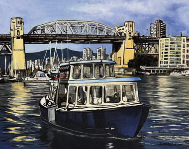 An afternoon crossing the False Creek