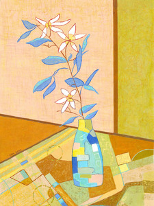 Three White Flowers