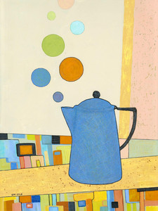 My Blue Coffee Pot