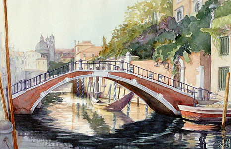 Ponte San Trovaso ,Venize