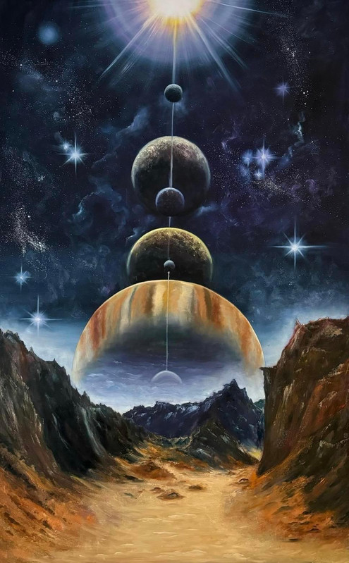 Mystic Convergence Beneath the Mountains