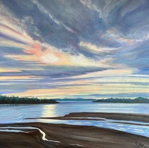 Storm Clearing over Vancouver Island