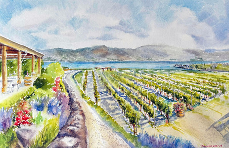 Sip of the Sun at Quail’s Gate Winery, BC