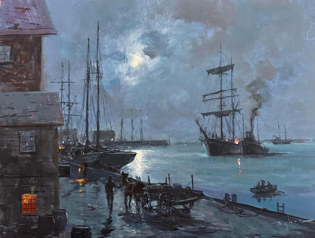Arriving on a Full Moon
