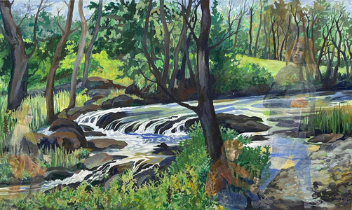 Summer Along Rennie's River Trail