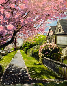 Adanac Cherry Blossoms