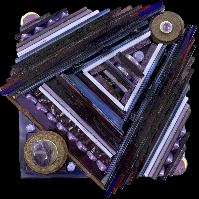 Upcycled with Amethyst