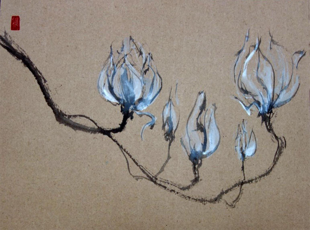 White Magnolias I