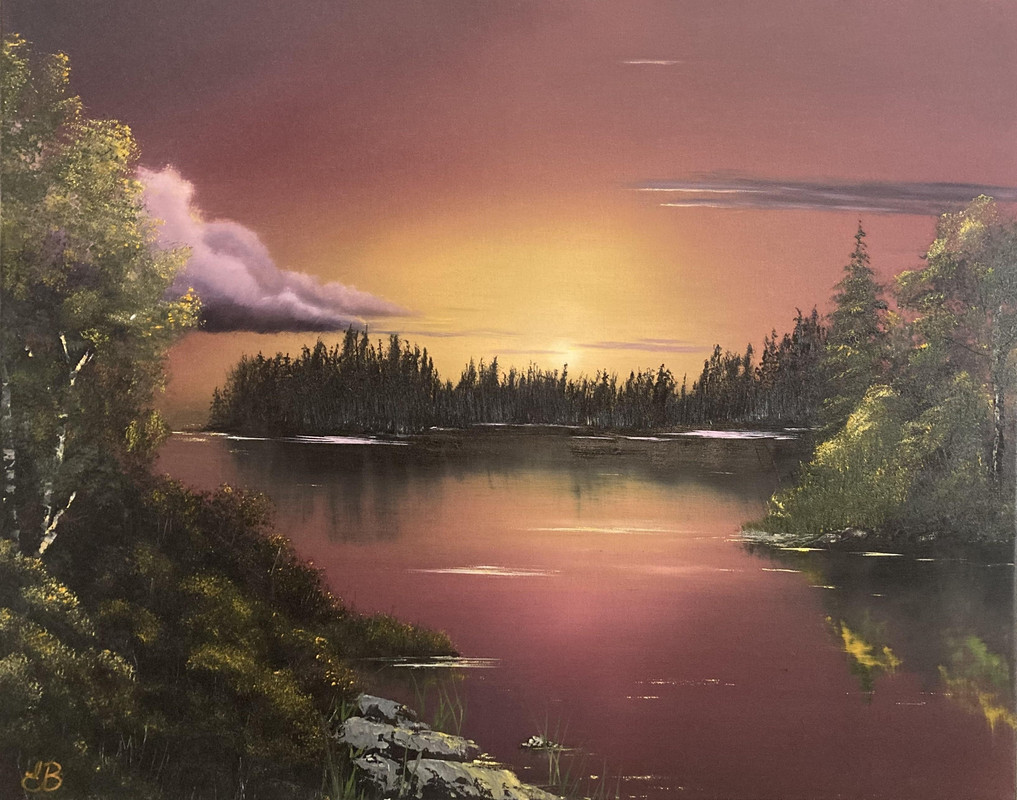 Sunset on the Lake