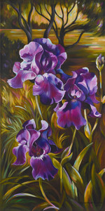 Purple Iris, Artist's garden
