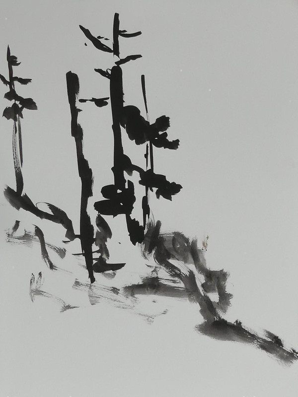 Grace in Ink and Brush