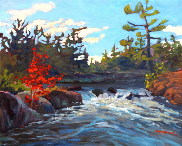 Above High Falls, Algonquin Park