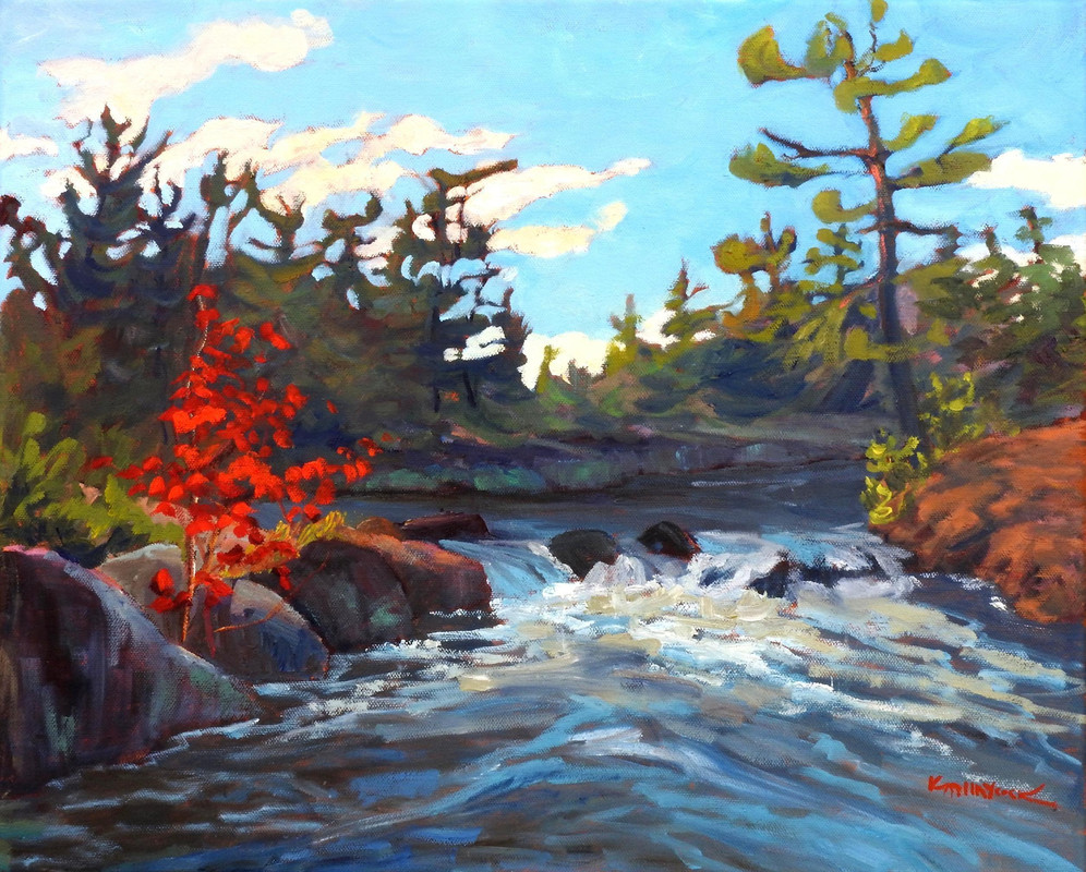 Above High Falls, Algonquin Park