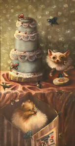 Cake Eaters Whimsical Series, Artwork #7
