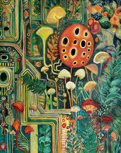 When Circuits Grow Flowers #1
