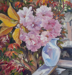 Blossoms on the Balcony