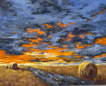 Sunset Bales