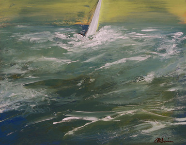 On the sea