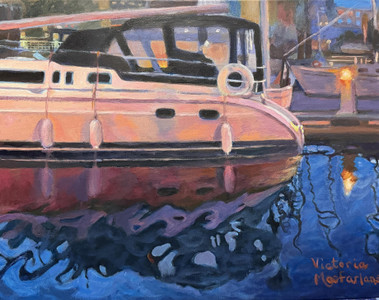 Nanaimo Harbour Sunset 2