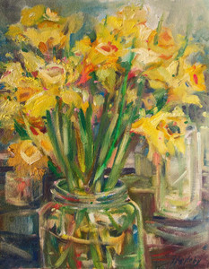 Daffodils and Jars