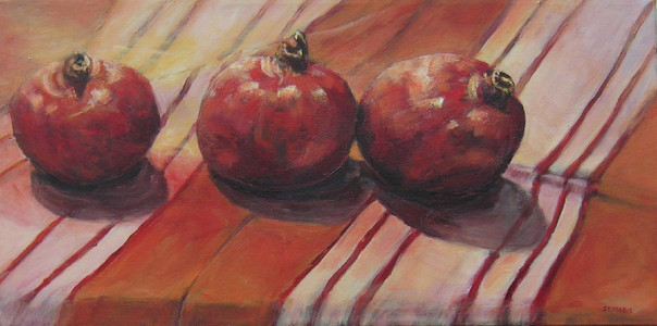 Three Pomogranates