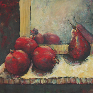 Pomegranates ans Pear