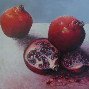 Pomegranates Ready to Eat