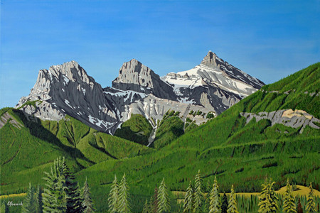 Three Sisters of Canmore