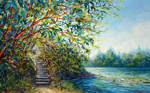 Sunny Steps to the Beach