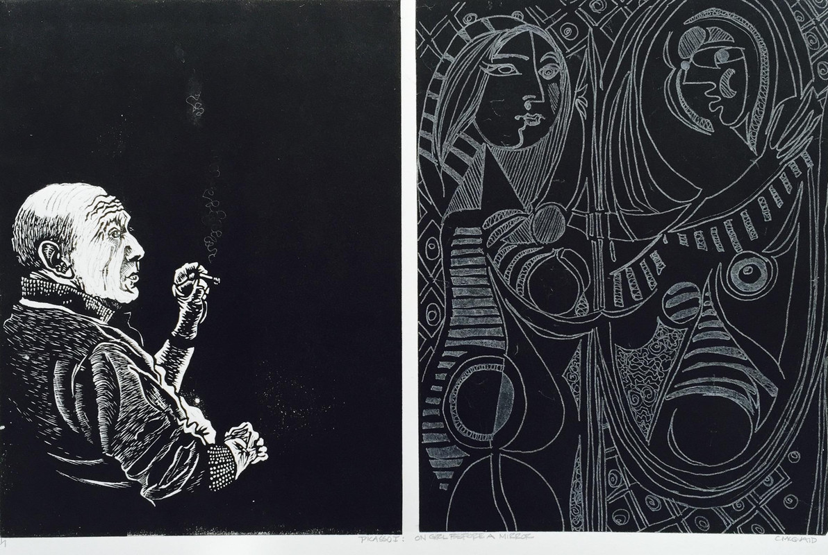 Picasso I: On Girl Before a Mirror
