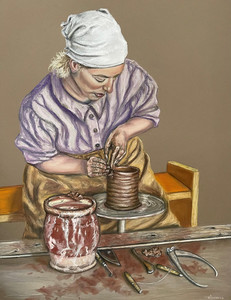 Pottery Woman