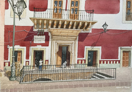 Street in  GUANAJUATO ,Mex.
